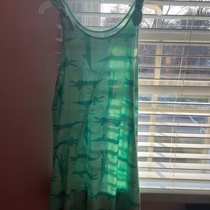 Girls 14/16 crocodile dress